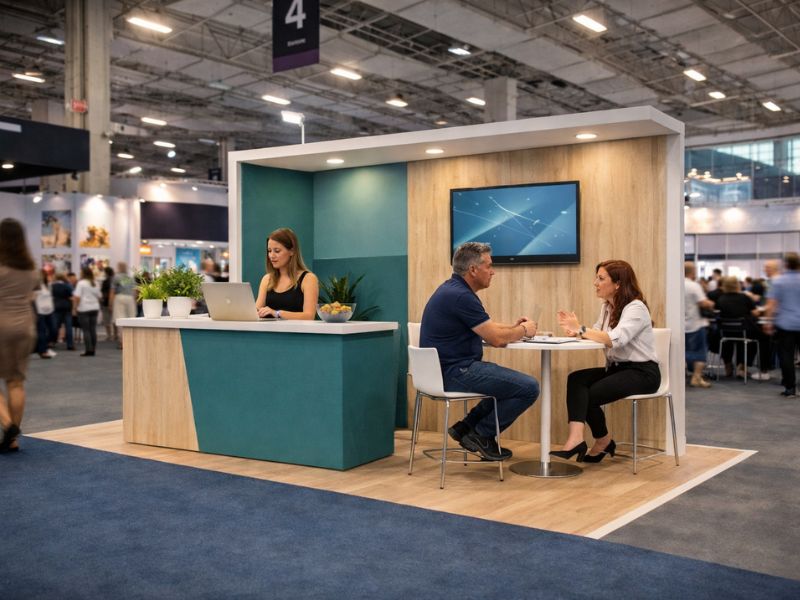 ⁠Como transformar o stand em “ponto de aglomeração” sem atrapalhar a operação?