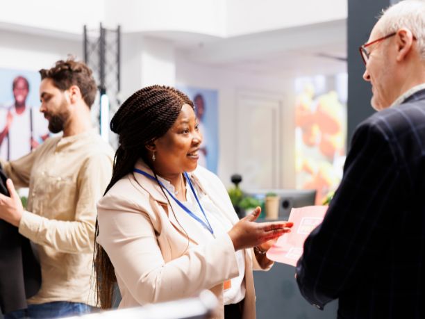 Feiras e exposições com máquinas de prêmios